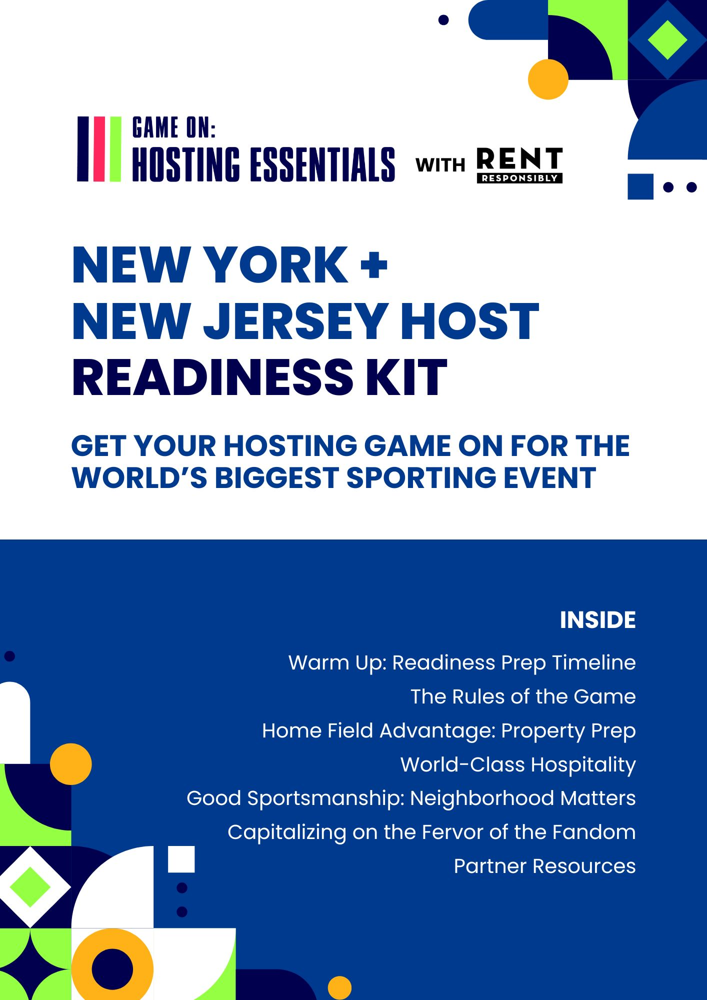 NY and NJ Host Readiness Kit